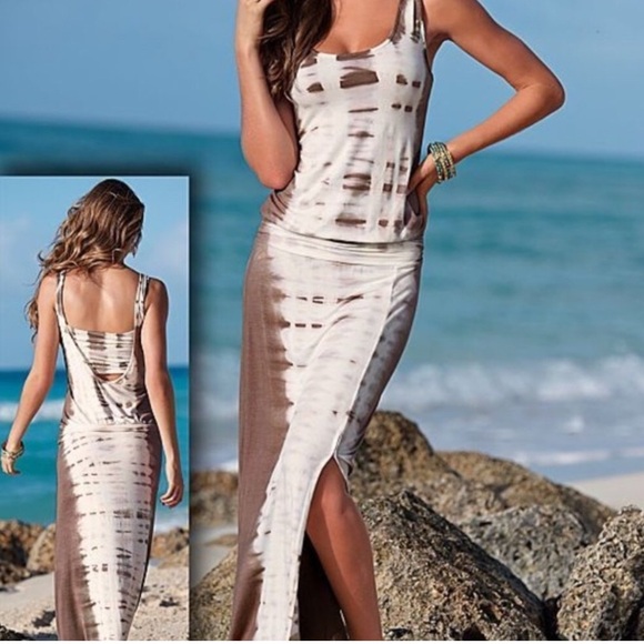 VENUS Tie Dye Stretch Maxi Dress - Picture 1 of 8
